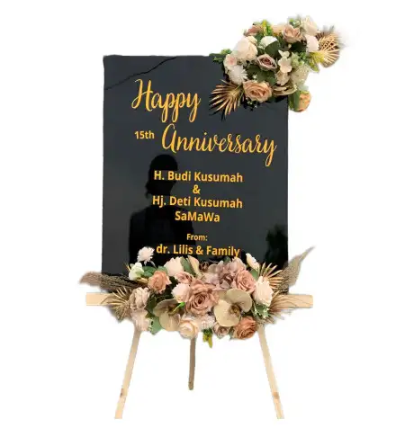 Papan Bunga Akrilik Kikim Barat