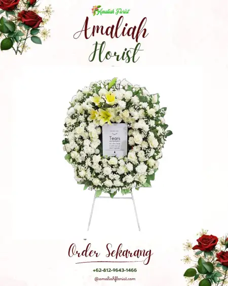 Krans Bunga Duka Kikim Barat