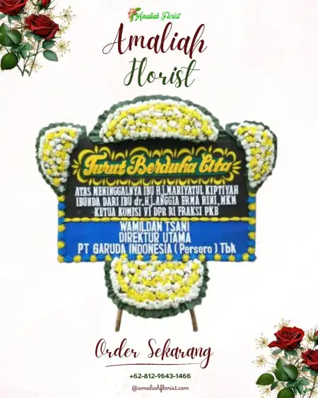 Papan Bunga Duka Kikim Barat